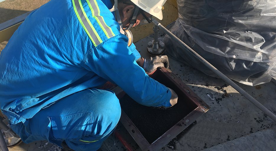 陶氏化學（佛山）VOC處理項目，活性炭更換安裝中。