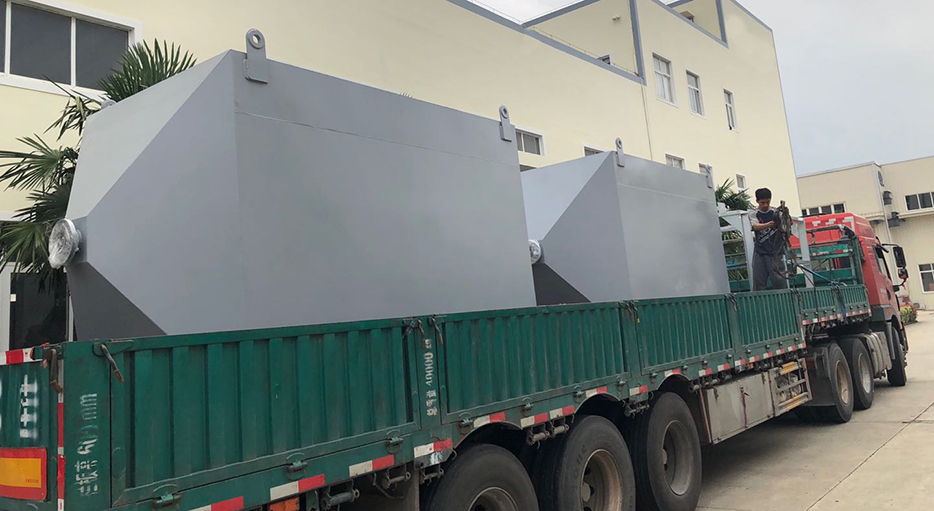 陶氏化學（張家港）VOC處理設(shè)備-活性炭吸附塔運輸。